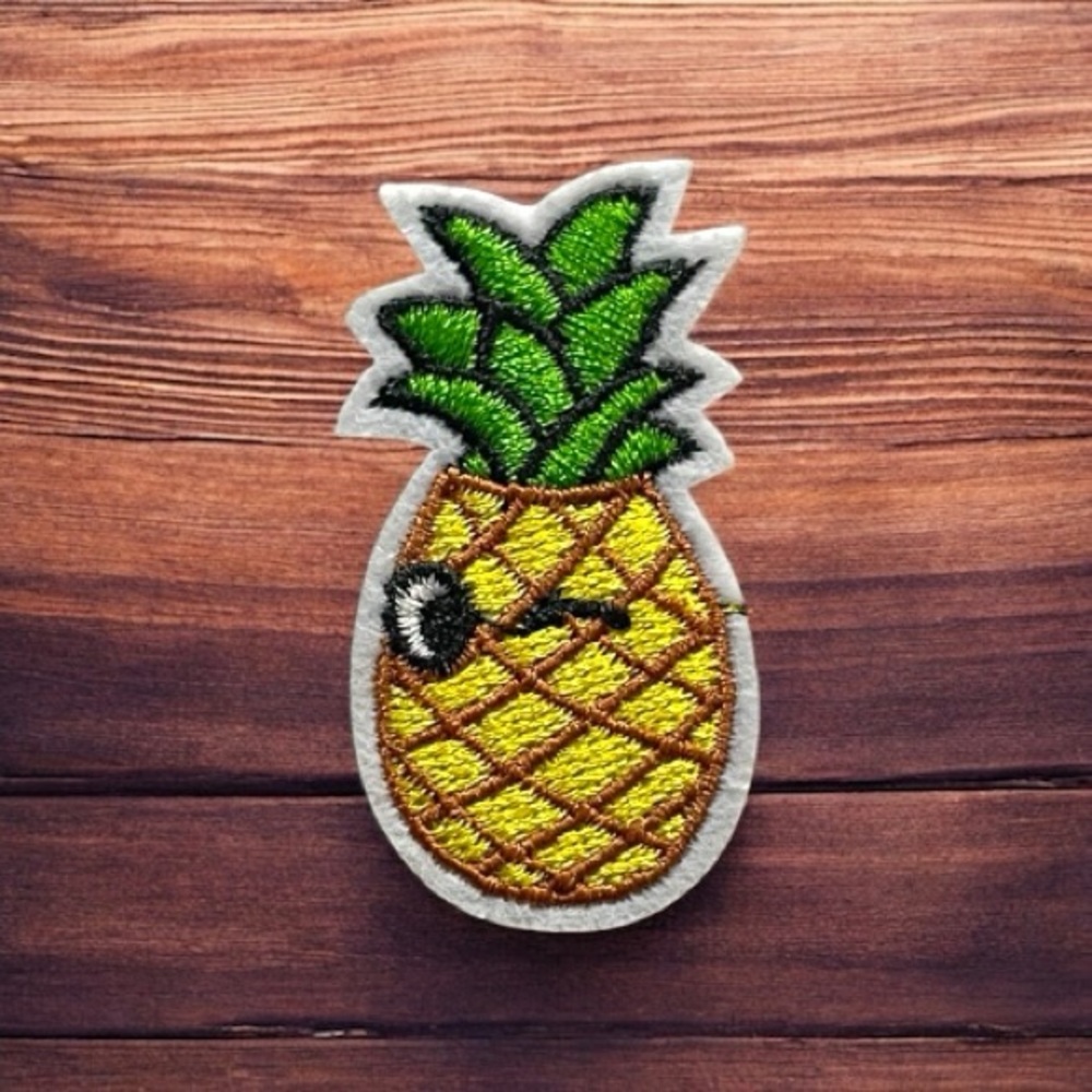 Pineapple Embroidered Patch